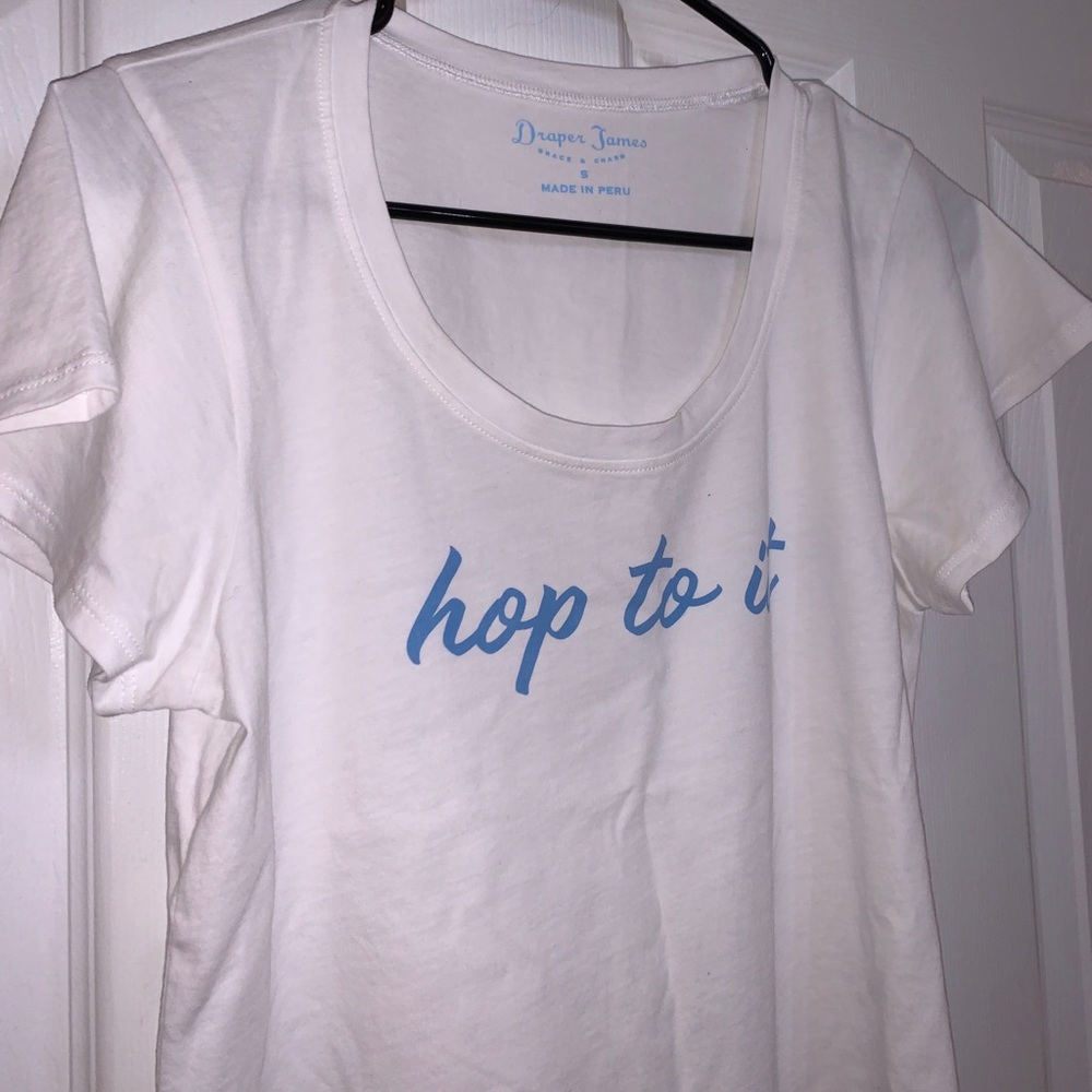 Draper James white Tee